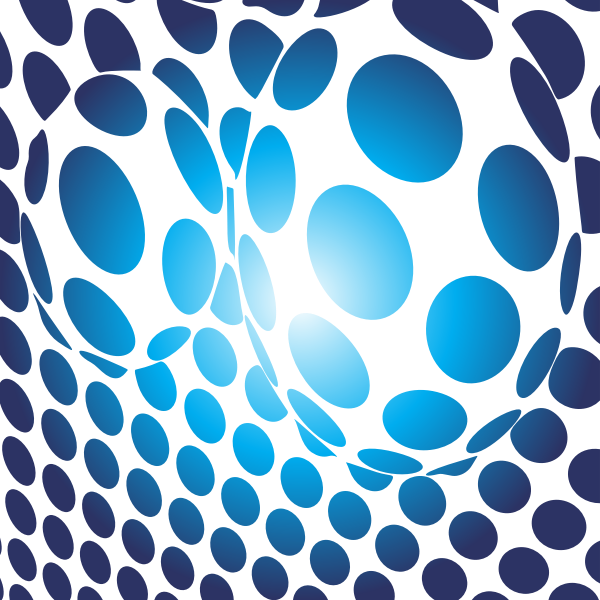 SVG Blue dots filter