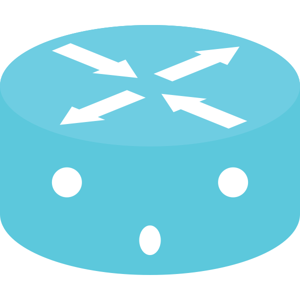 SVG Blue emoticon