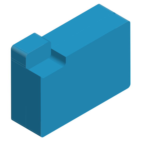 SVG Blue file folder