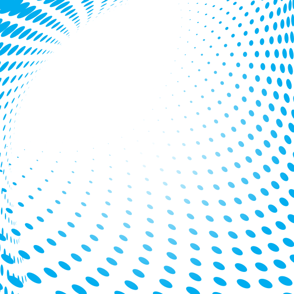 SVG Blue halftone pattern