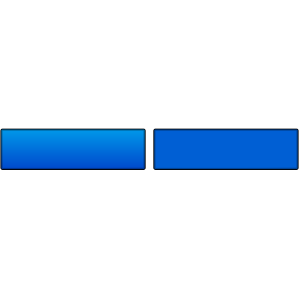 SVG Blue interface buttons
