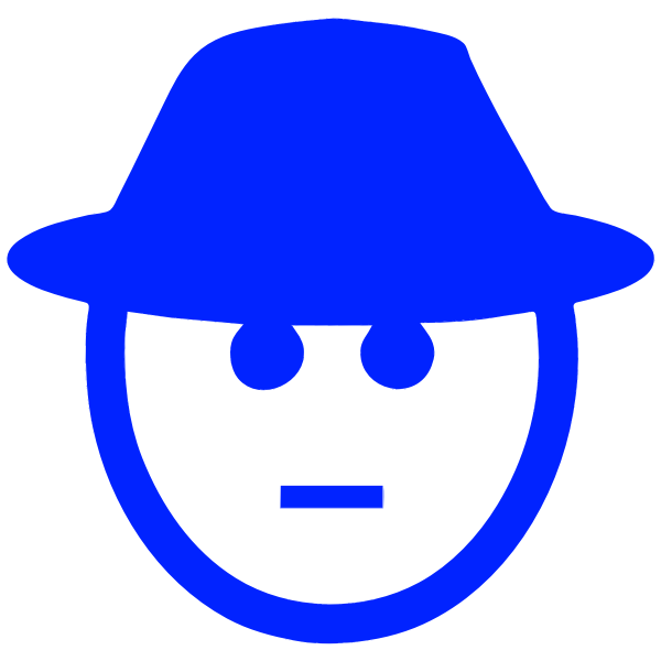 SVG Blue man