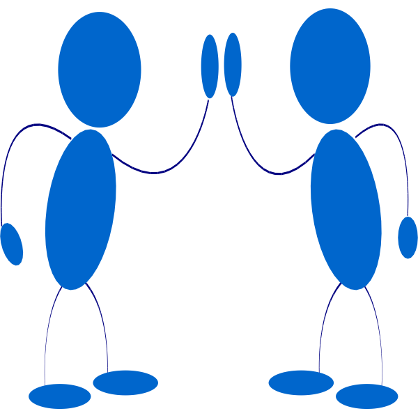 SVG Blue men