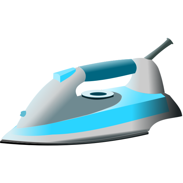 SVG Blue modern iron