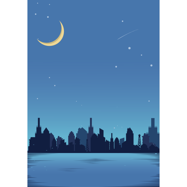 SVG Blue Night