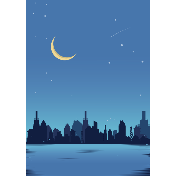 SVG Blue Night