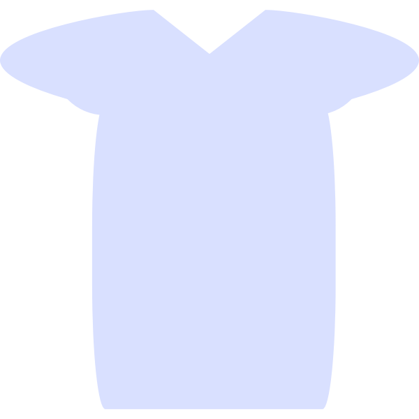 SVG Blue nightdress