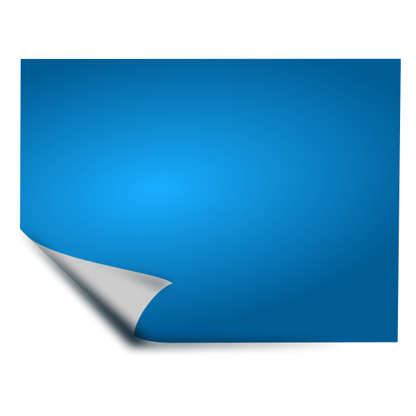 SVG Blue paper