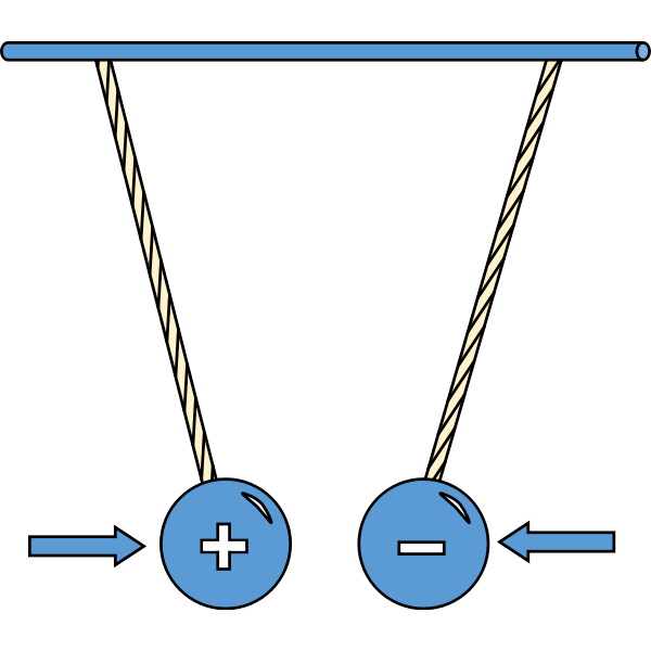 SVG Blue physics diagram