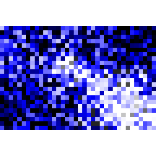 SVG Blue pixel pattern