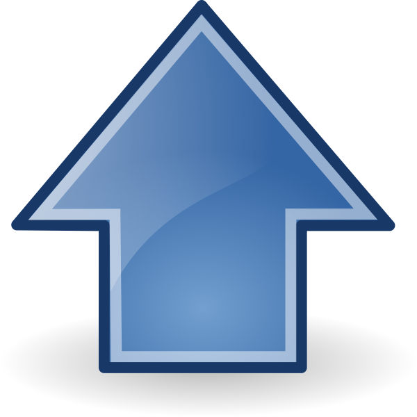 SVG Blue pointer