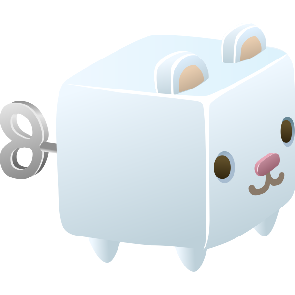 SVG Blue puppy toy