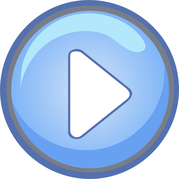 SVG Blue quotplayquot button in vector format