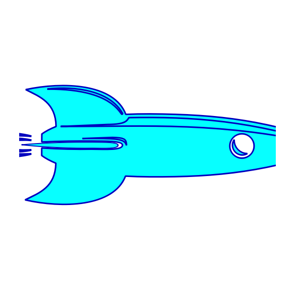 SVG Blue rocket-1580389290