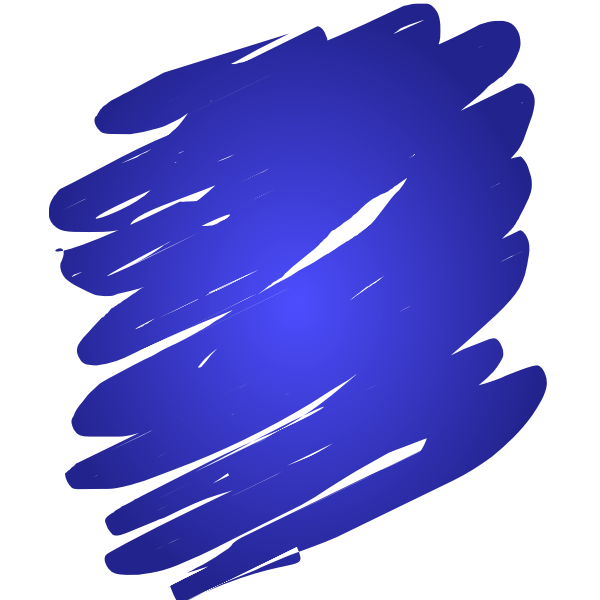SVG Blue scribble
