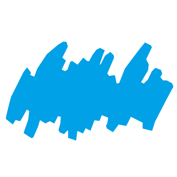 SVG Blue scribble image