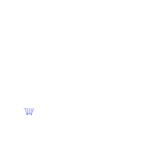 SVG blue shopping trolley