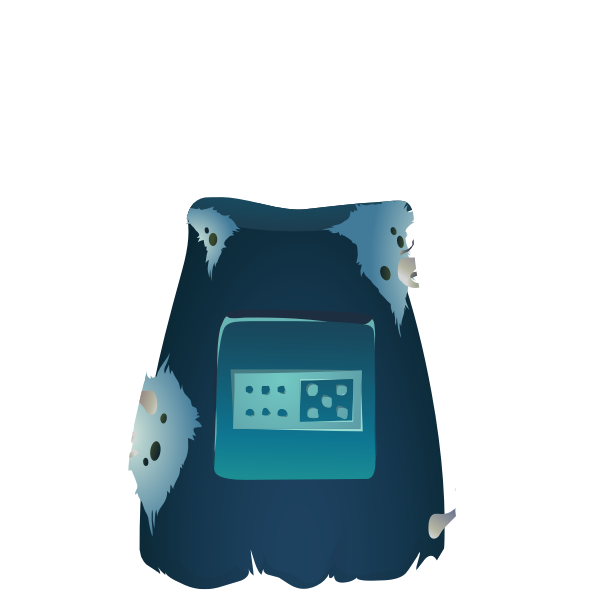 SVG Blue shrine image