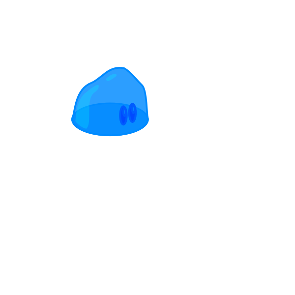 SVG Blue Slime