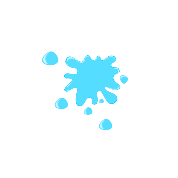 SVG Blue splash