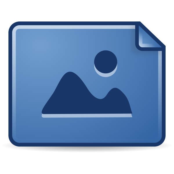 SVG Blue symbol button
