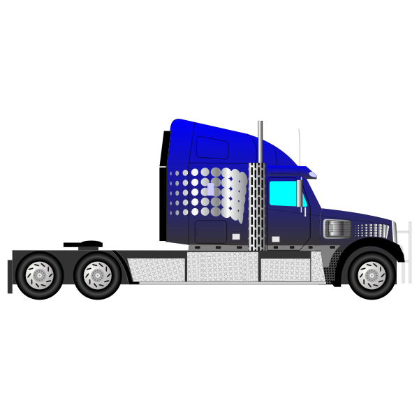 SVG Blue truck