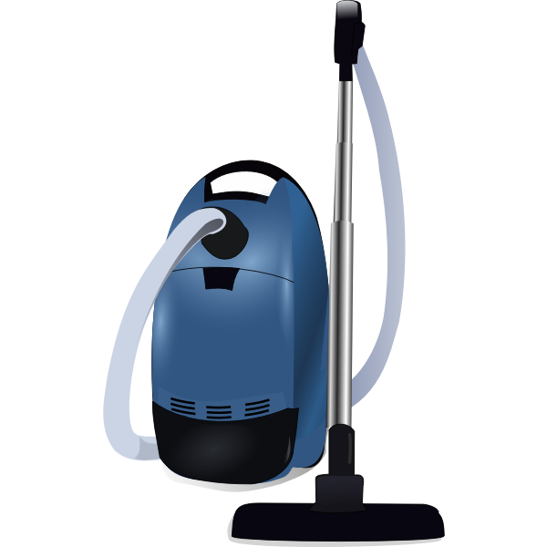 SVG Blue vacuum cleaner