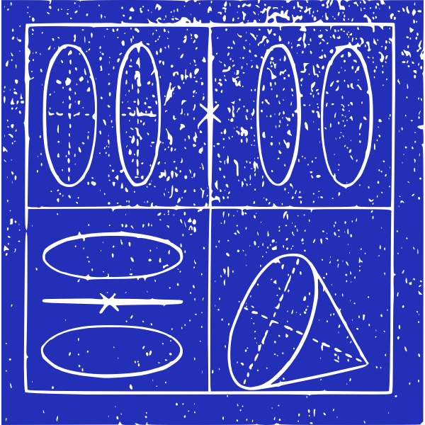SVG Blueprint circles