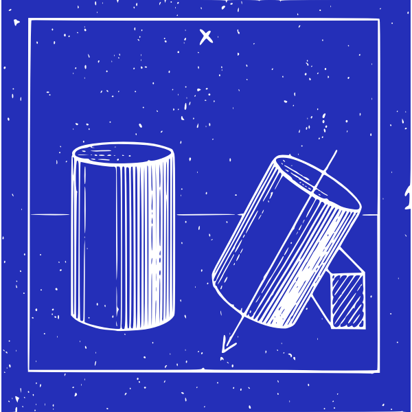 SVG Blueprint tubes