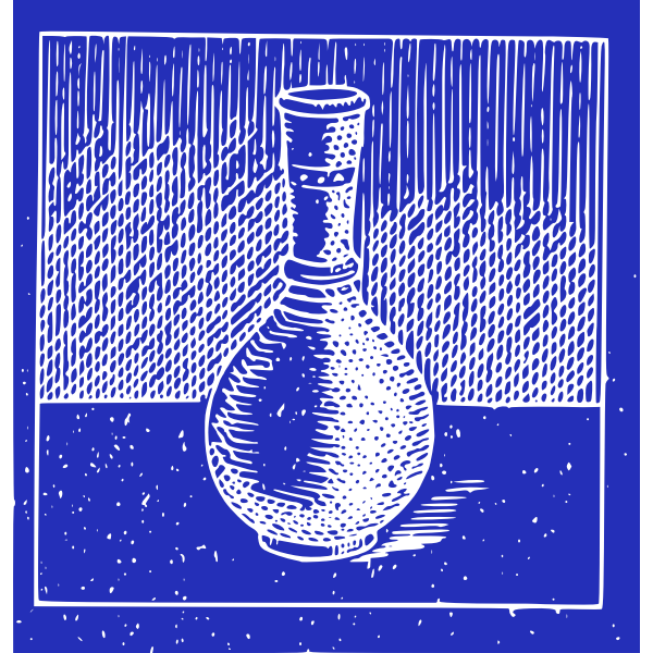 SVG Blueprint vase