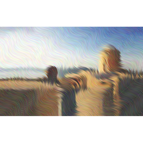 SVG Blurry castle