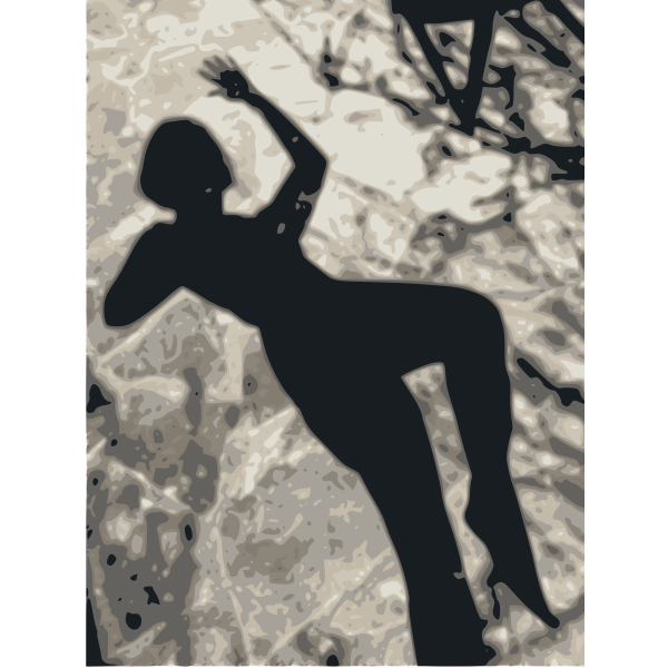 SVG Blurry lady039s shadow