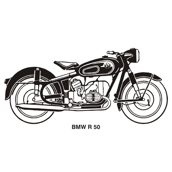 SVG BMW R50 1958