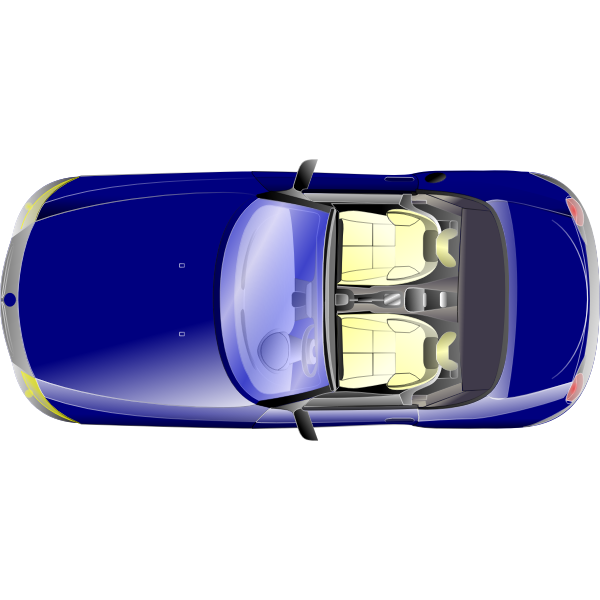 SVG BMW Z4 top view