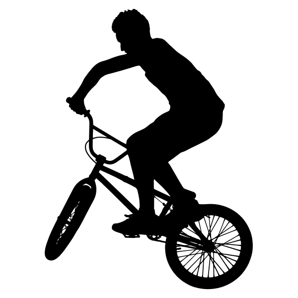 SVG BMX stunt performer