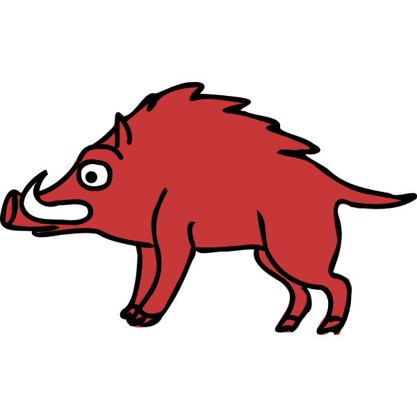 SVG Boar by Rones
