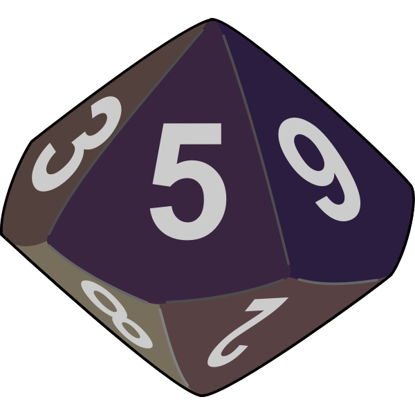 SVG Board game dice