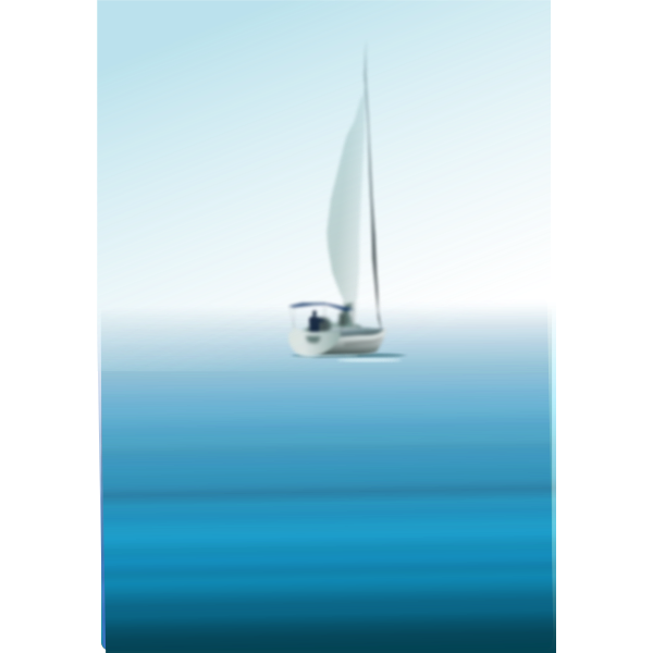SVG Boat at Sea-1572774245