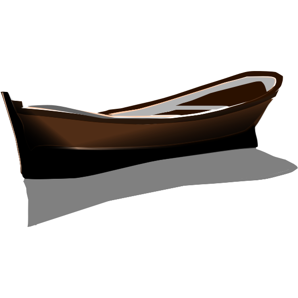SVG Boat with reflection