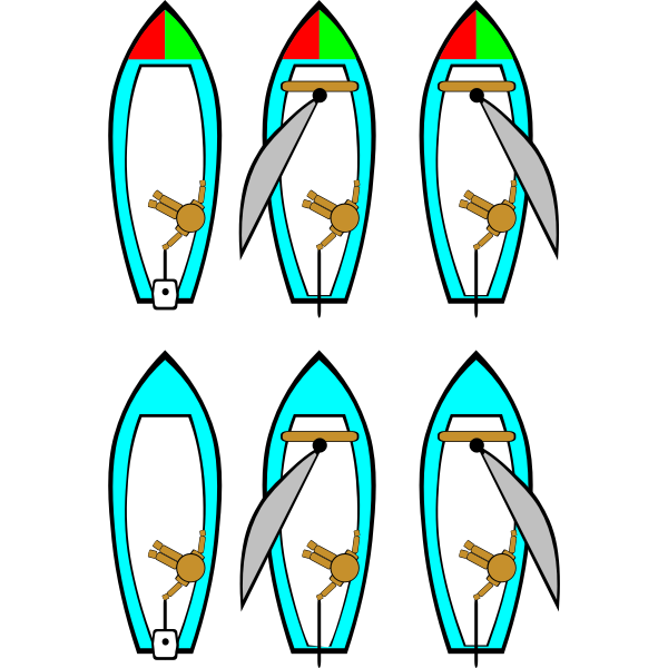 SVG Boating Rules Illustrations