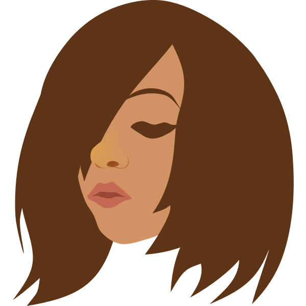 SVG Bob haircut