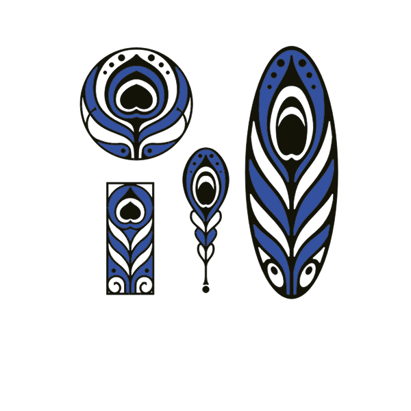 SVG bohemian ornamental designs