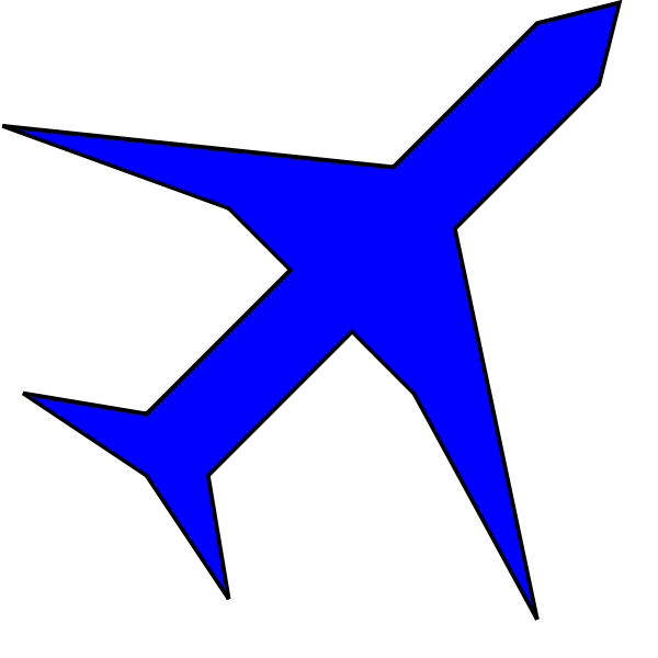SVG Boing plane icon