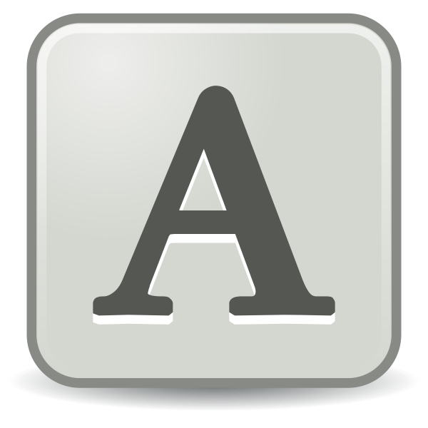 SVG Bold font
