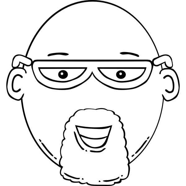 SVG Bold man039s image