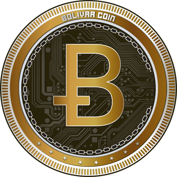 SVG Bolivar coin symbol