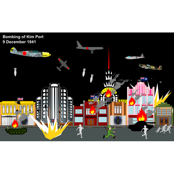 SVG bombing of kp 9 dec 1941