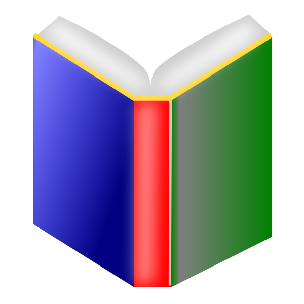 SVG Book icon vector image