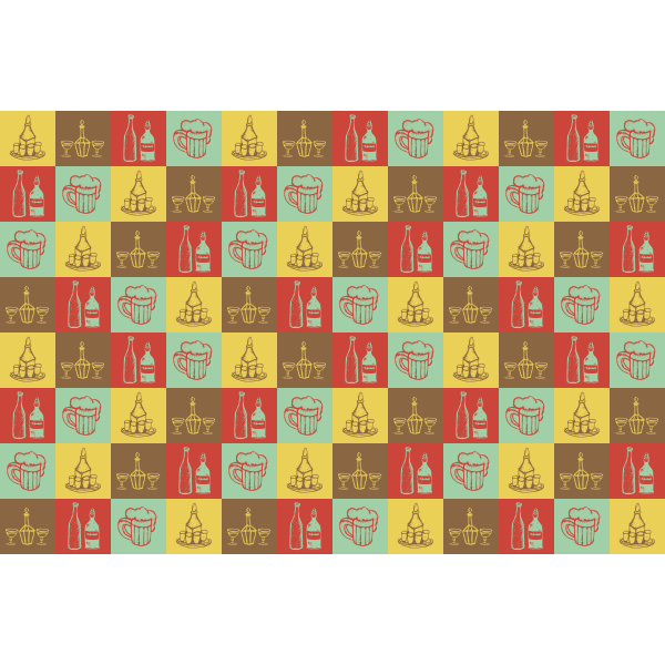SVG Booze pattern