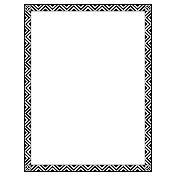 SVG Border 101 US size